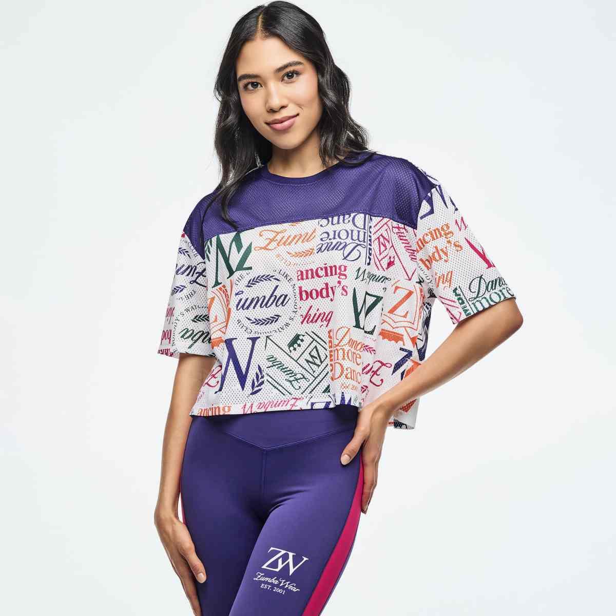 Class of 2001 Mesh Boxy Crop Top