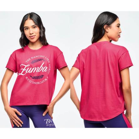 Class of 2001 High Low Crew Neck Top