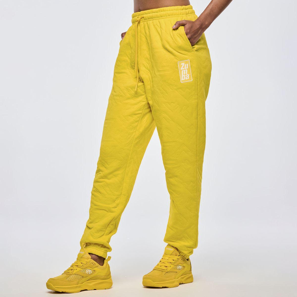 Apres Zumba Quilted Slouch Sweatpants