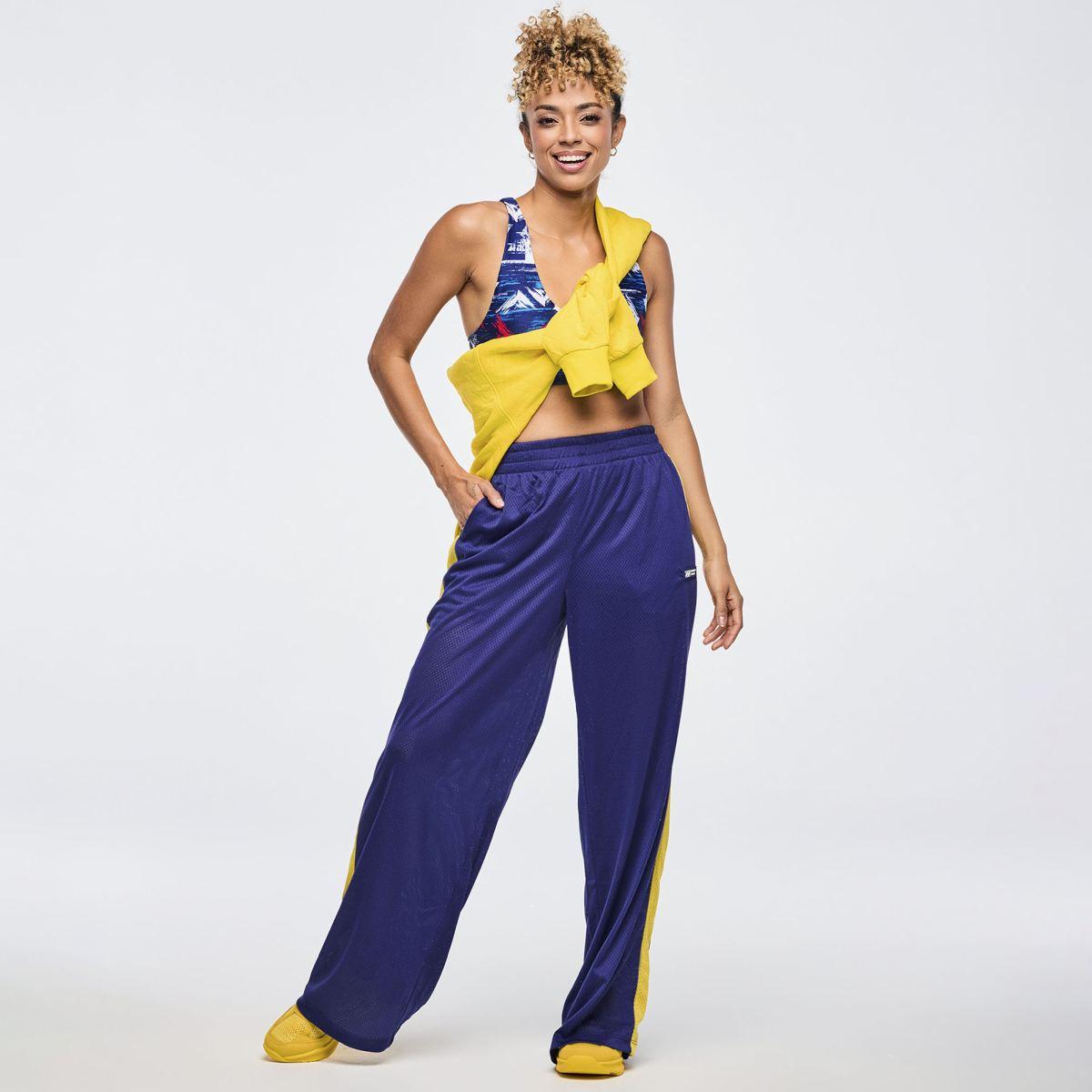 Apres Zumba Mesh Pants With Inner Shortie