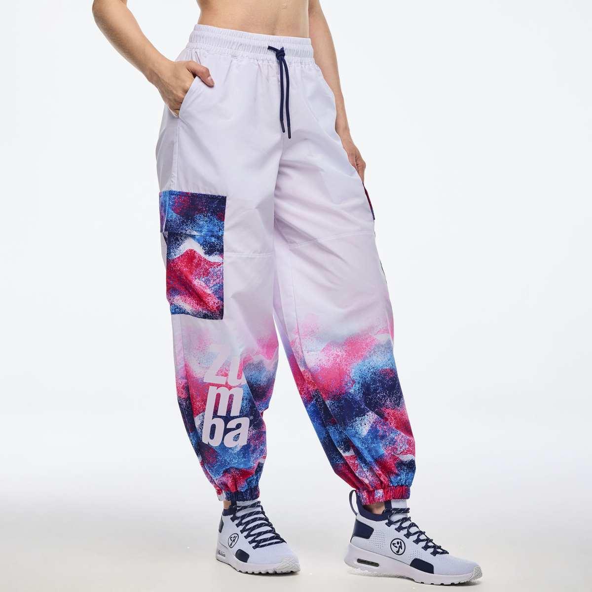 Apres Zumba Baggy Parachute Cargo Pants