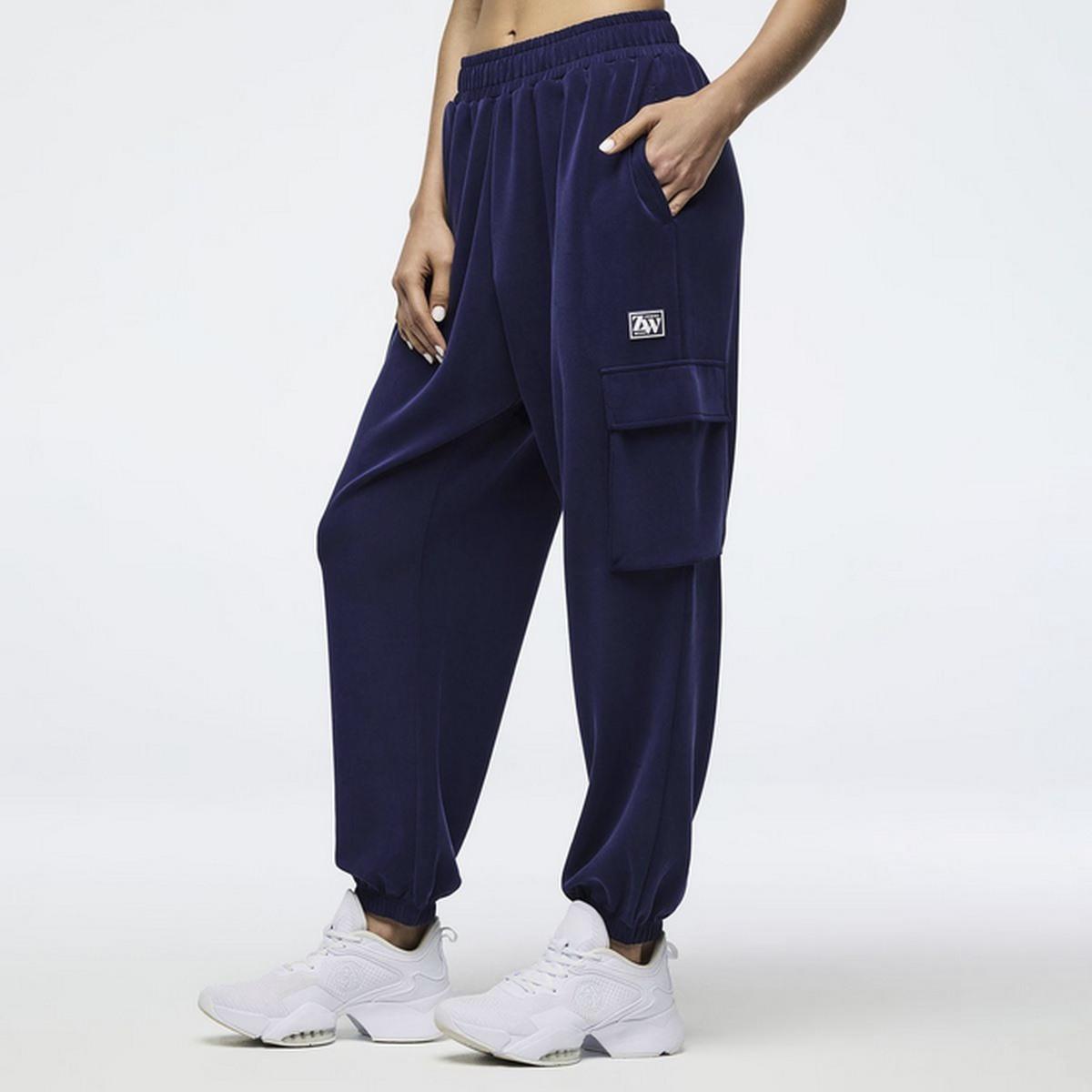 Apres Zumba Modal Slouch Cargo Pants - Indigo