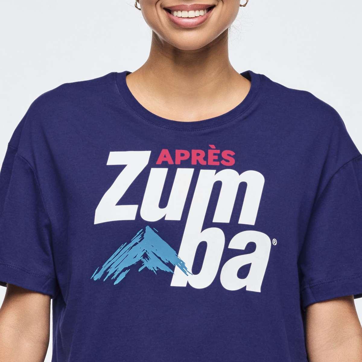 Apres Zumba Crew Neck Crop Top