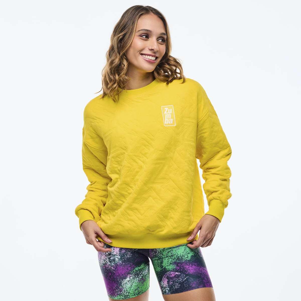 Apres Zumba Oversized Pullover Sweatshirt