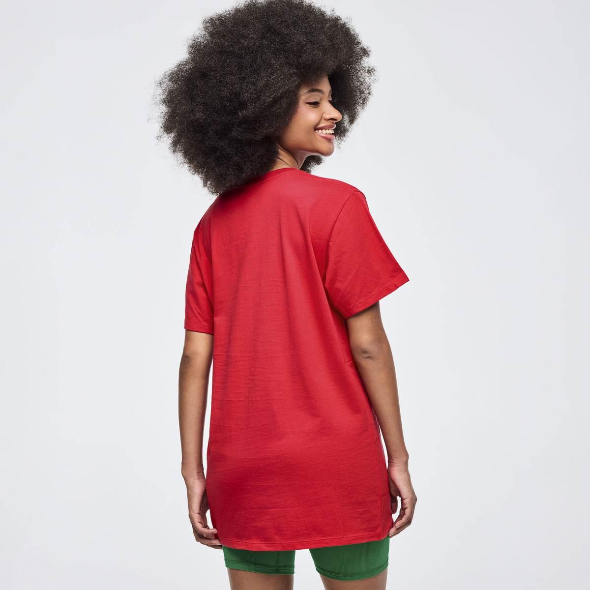Zumba Holiday Unisex Crew Neck Tee - Red