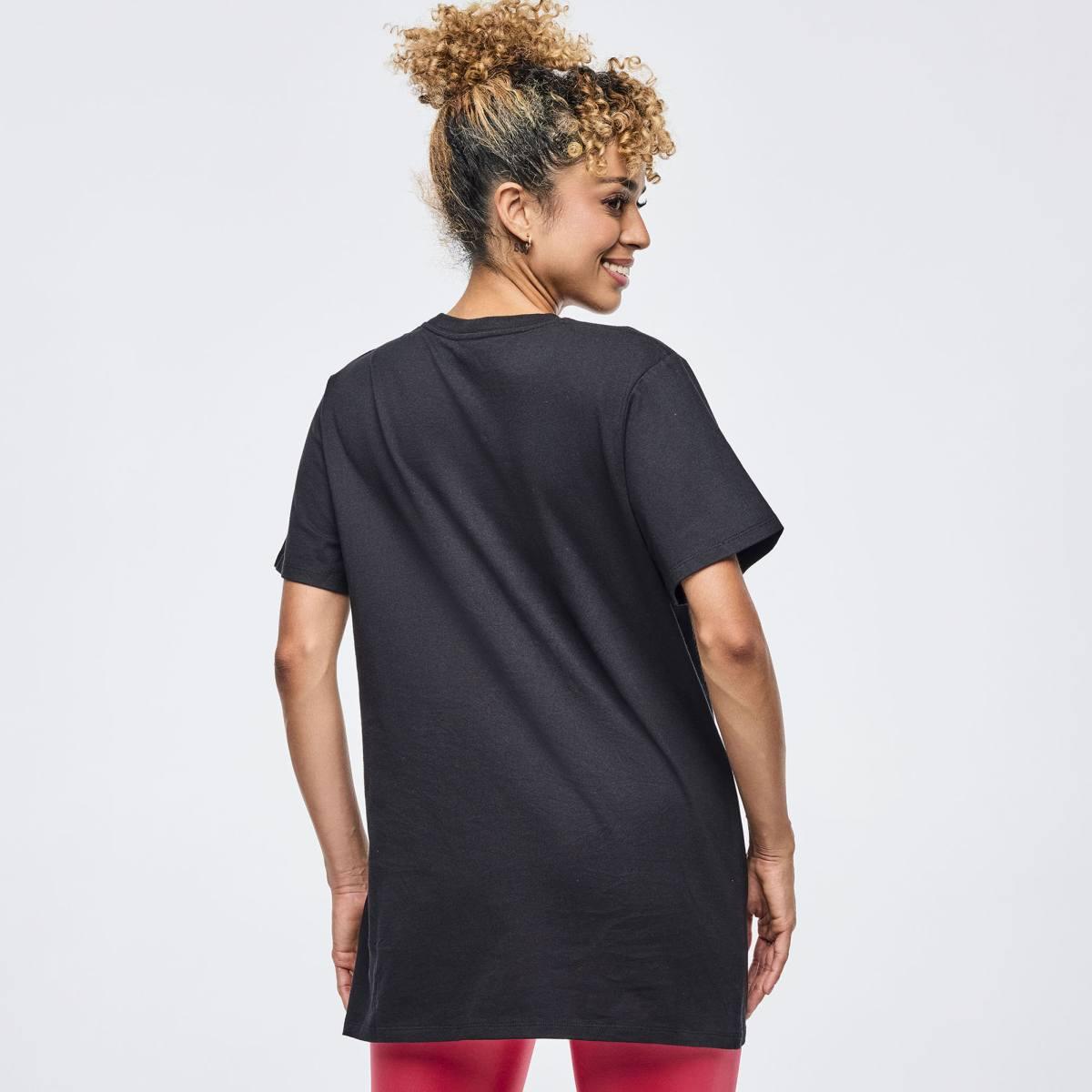 Zumba Holiday Unisex Crew Neck Tee - Black