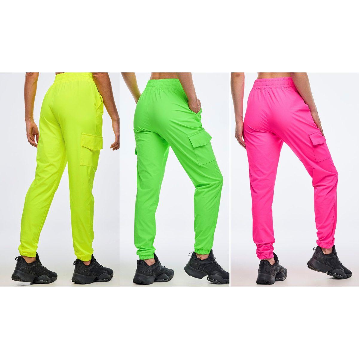 Neon Cargo Pants