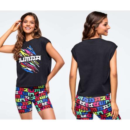 Eastern Flavor Extended Shoulder Loose Tank