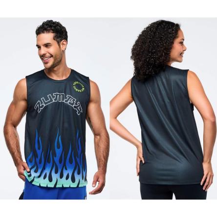 Eastern Flavor Men's Wide Shoulder Tank