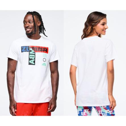 Eastern Flavor Crew Neck Tee - White