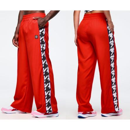 Zumba Amour Wide Track Pant With Side Panels