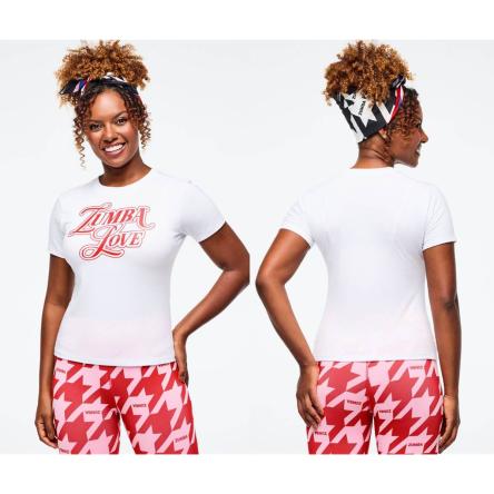 Zumba Amour Fitted Top