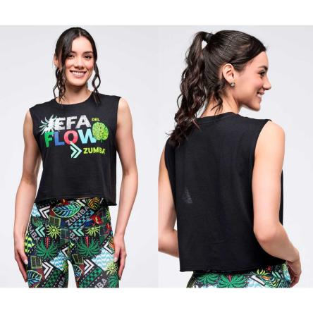 Latin Movement Muscle Crop Tank