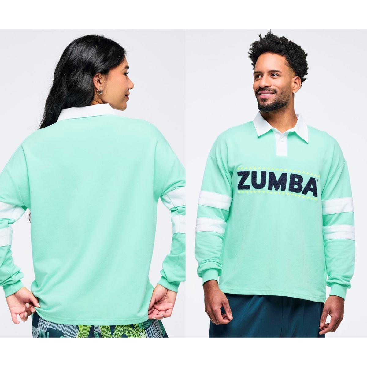 Latin Movement Long Sleeve Polo