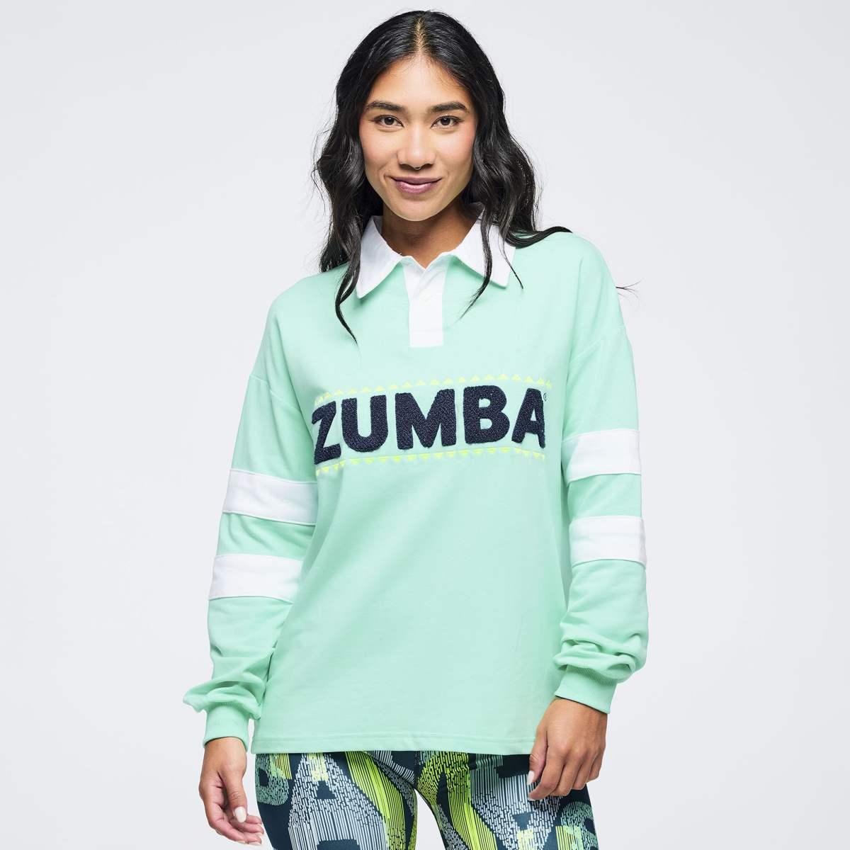 Latin Movement Long Sleeve Polo