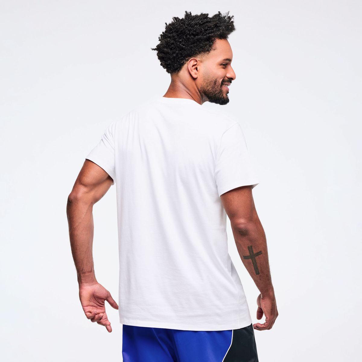Latin Movement Unisex Crew Neck Tee - White