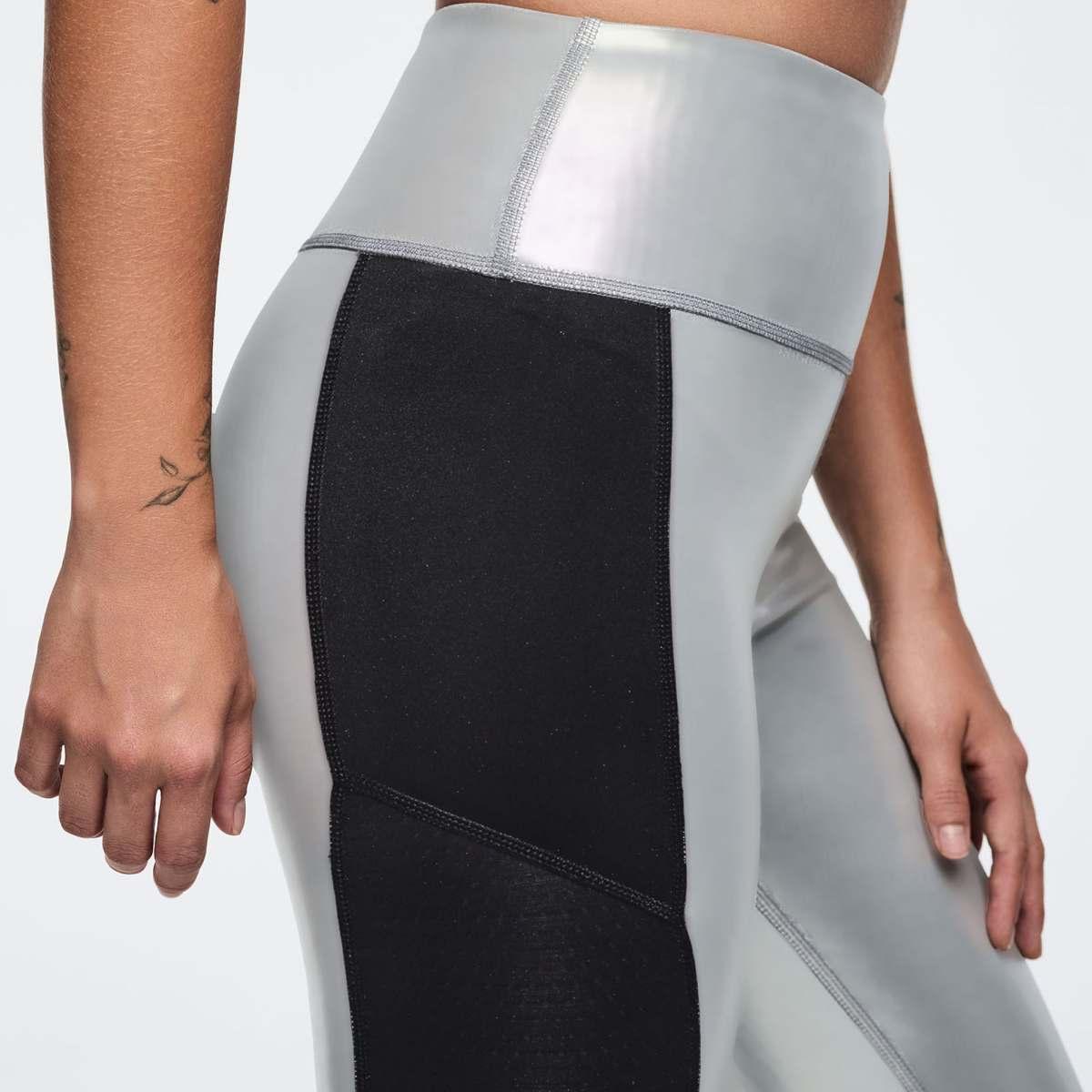 Zumba 25 High Waisted Ankle Leggings With Inserts