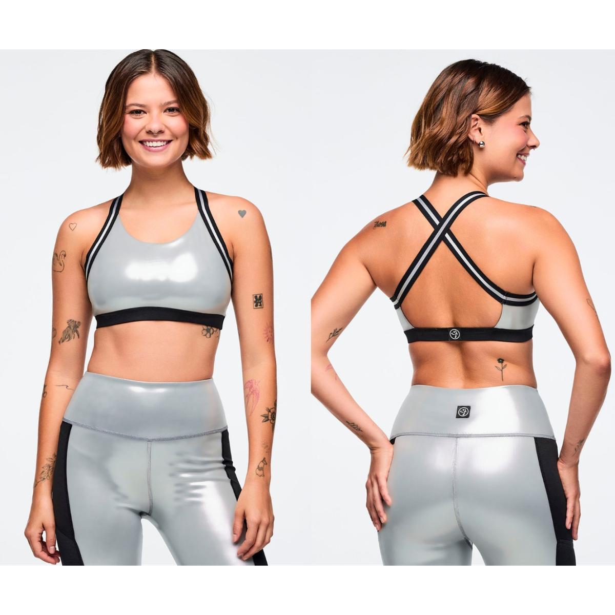 Zumba 25 Open Back Scoop Bra