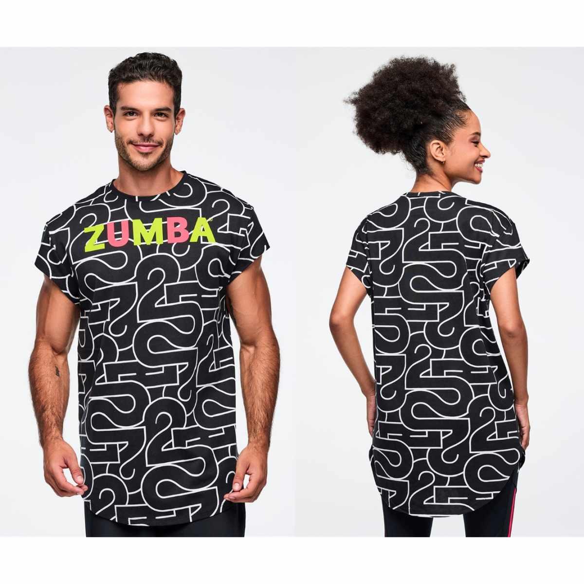 Zumba 25 Men's Round Hem Tee