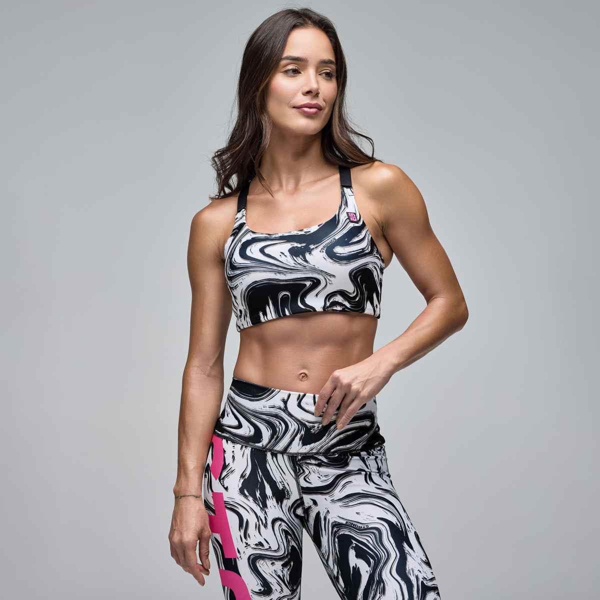 STRONG iD Scoop Neck Cross Back Bra