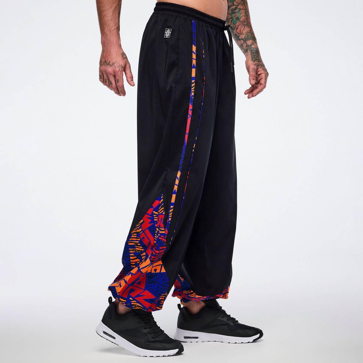 Wildbeat Woven Slouch Pants With Piping