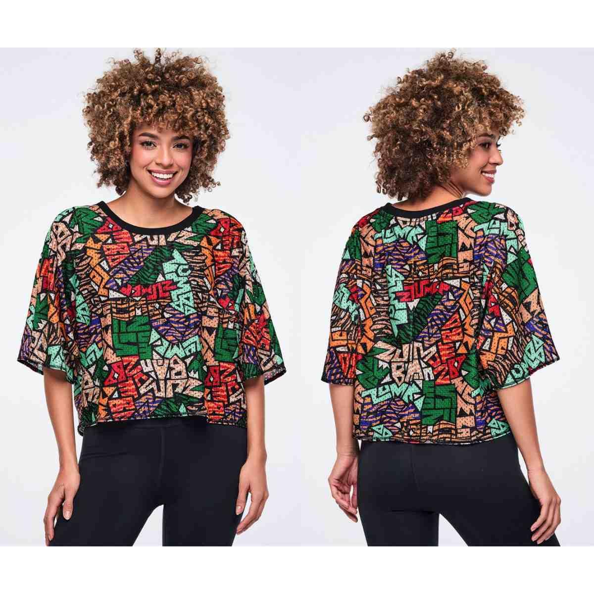 Wildbeat Boxy Dolman Crop Top