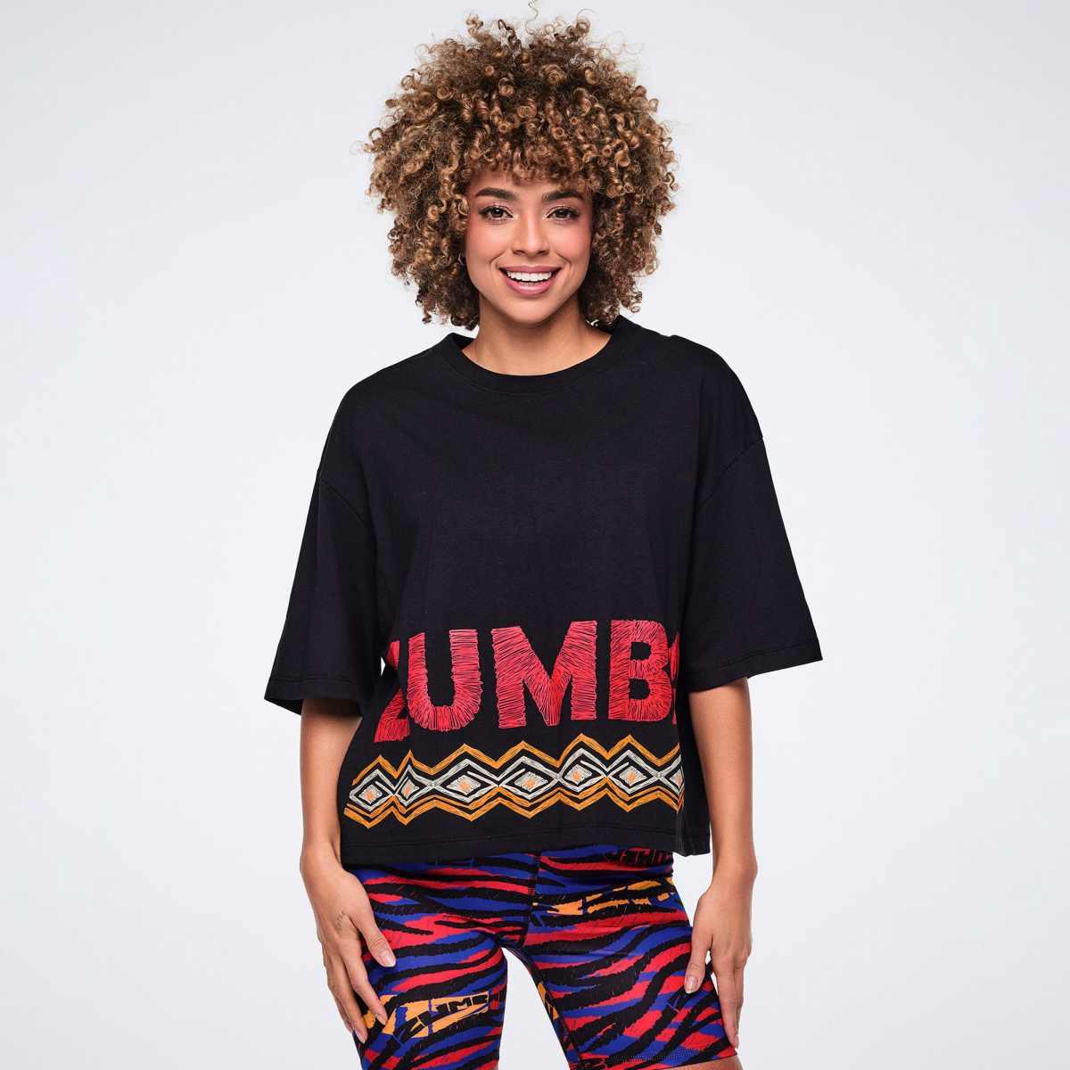 Wildbeat Oversized Boxy Crop Top