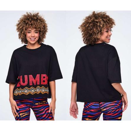 Wildbeat Oversized Boxy Crop Top