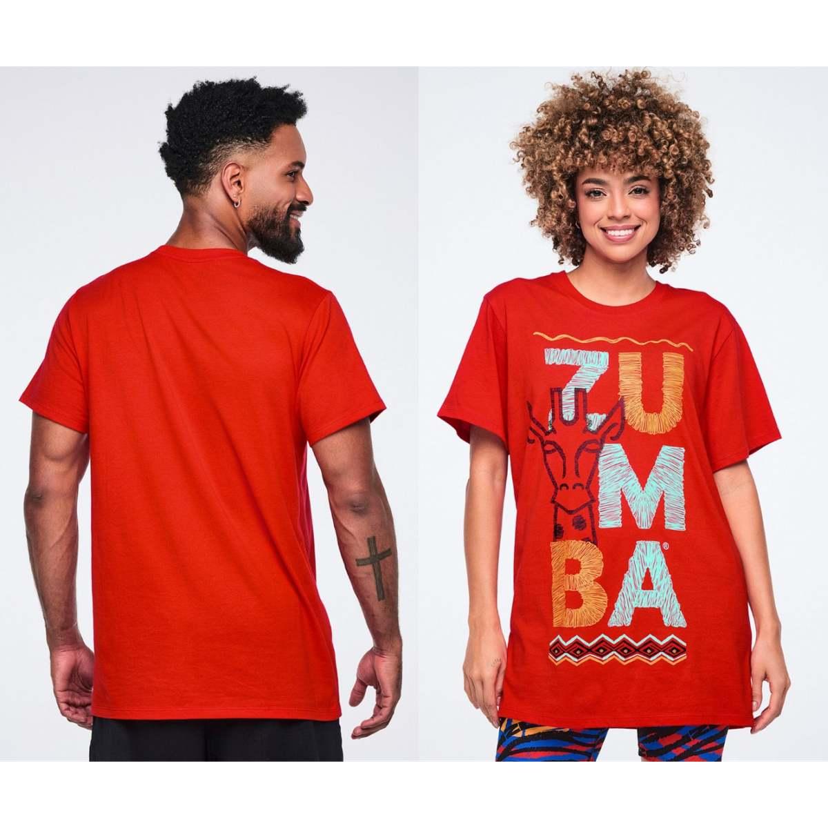 Wildbeat Unisex Crew Neck Tee - Red