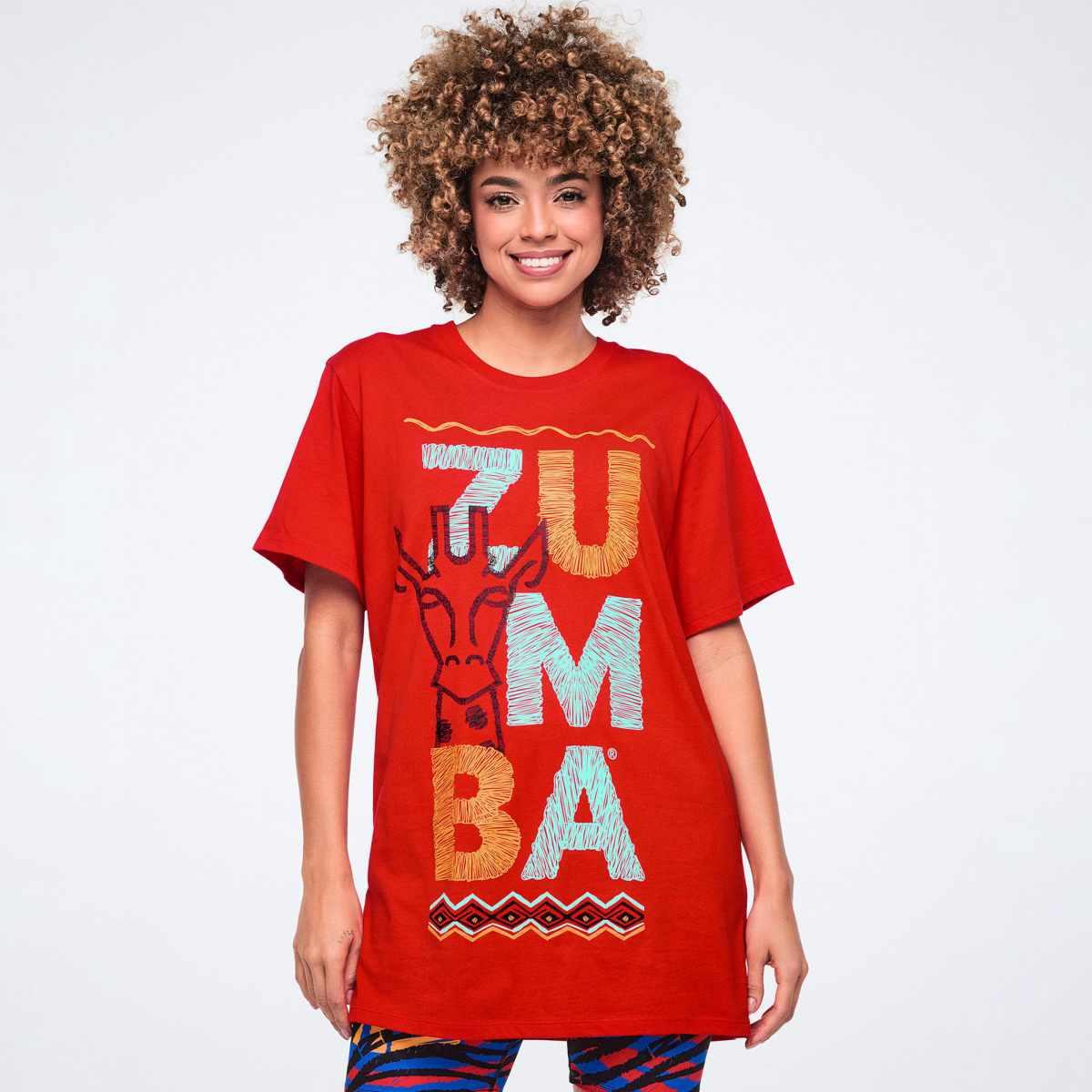 Wildbeat Unisex Crew Neck Tee - Red
