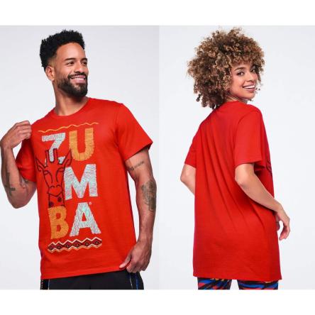 Wildbeat Unisex Crew Neck Tee - Red