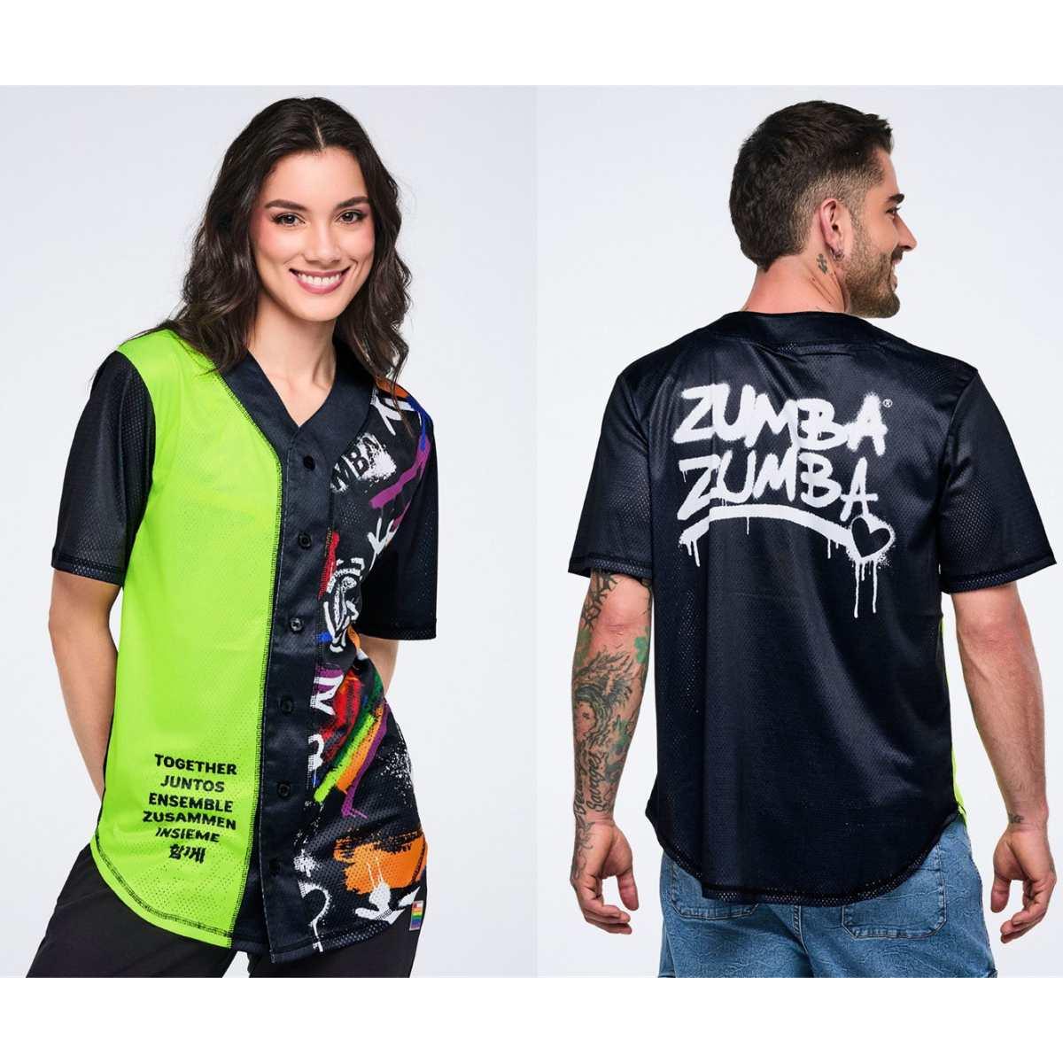 Pride Baseball Button Up