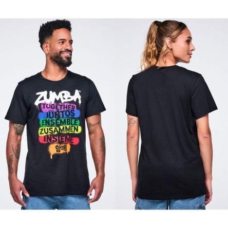 Pride Unisex Crew Neck Tee - Black