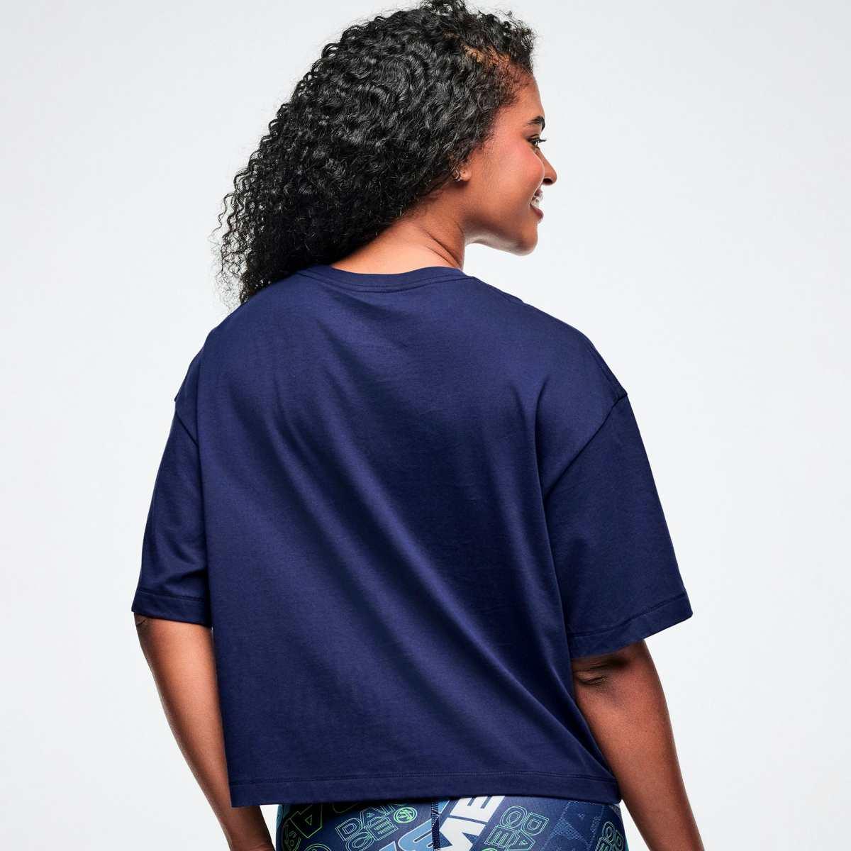 Jean Jamz Oversized Boxy Crop Top