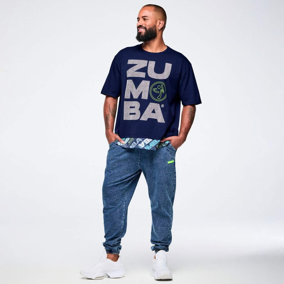 Jean Jamz Men's Double Layer Hem Tee