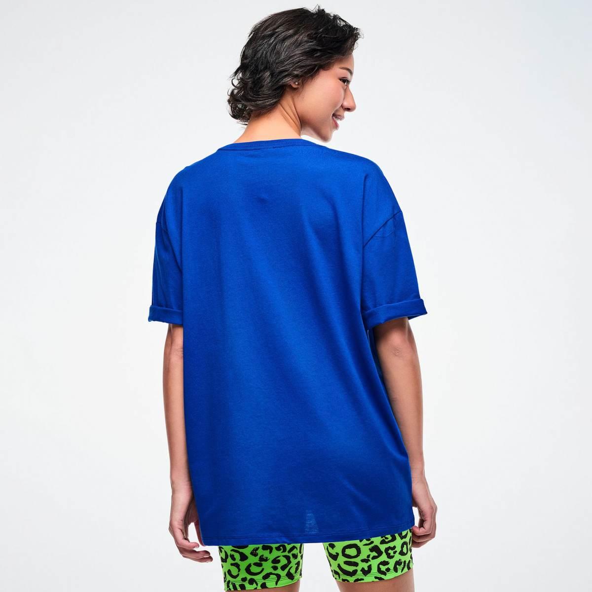 Dale-Z Men's Crew Neck Tee - Blue