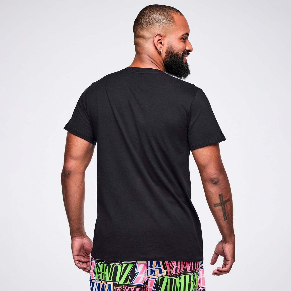 Dale-Z Unisex Crew Neck Tee - Black