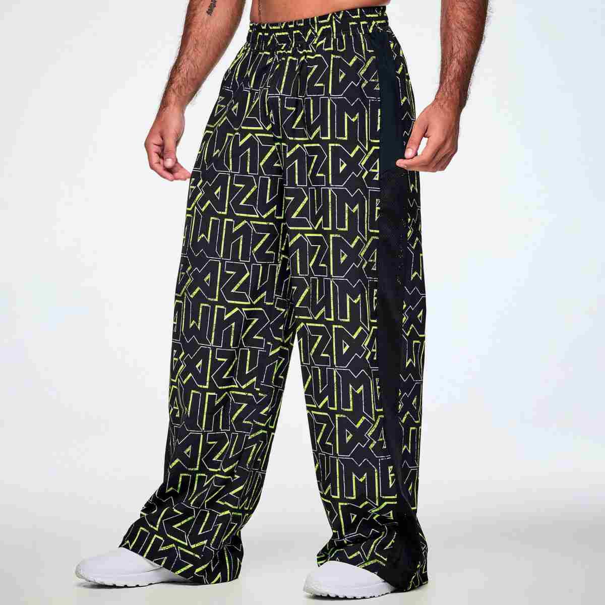 Rock 'n' Roll High Waisted Wide Leg Track Pants