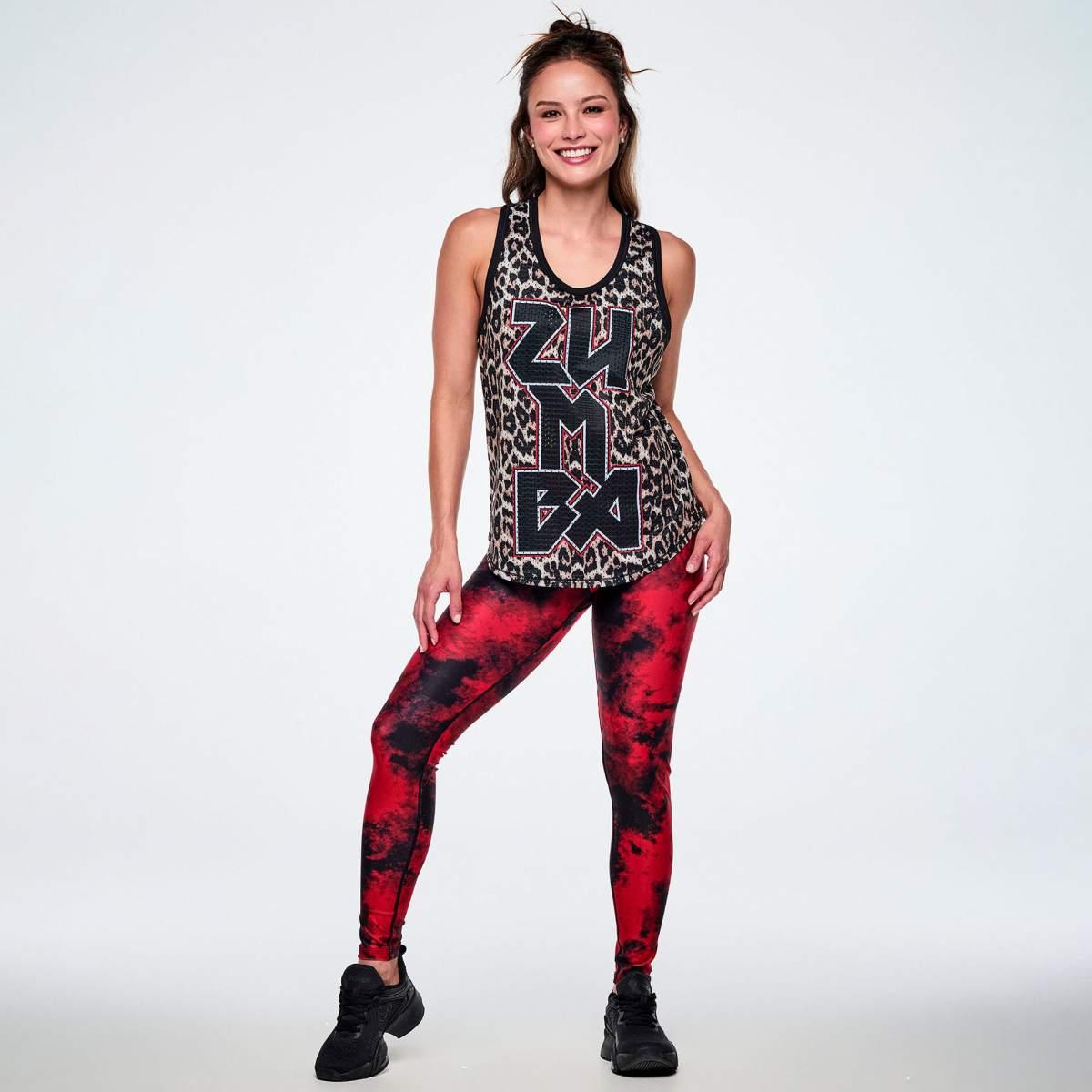 Rock 'n' Roll Basketball Tank With Curved Hem