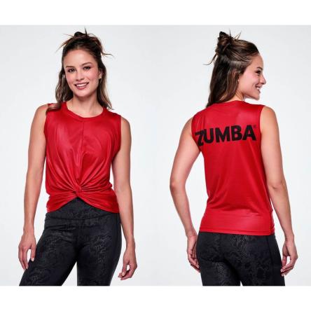 Rock 'n' Roll Front Twist Mesh Tank