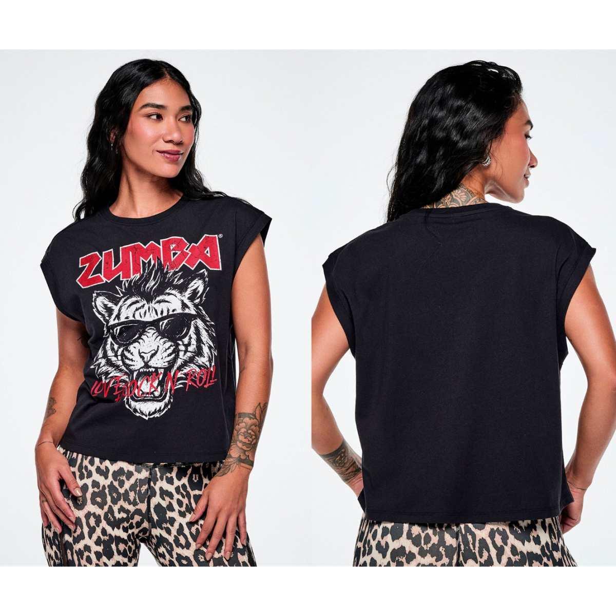 Rock 'n' Roll Extended Shoulder Loose Tank