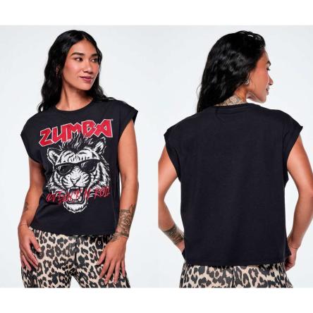 Rock 'n' Roll Extended Shoulder Loose Tank