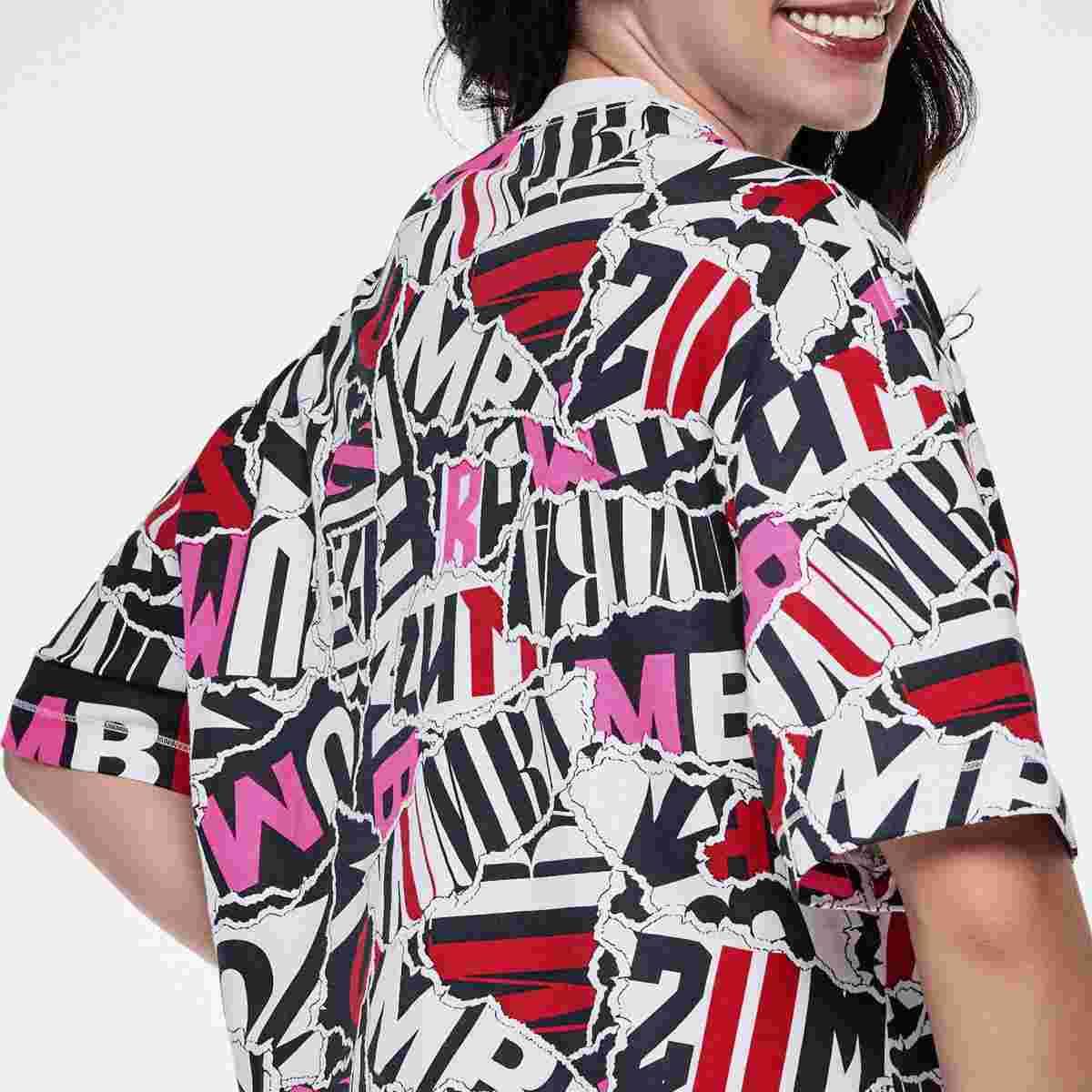 Rock 'n' Roll Oversized Boxy Crop Top
