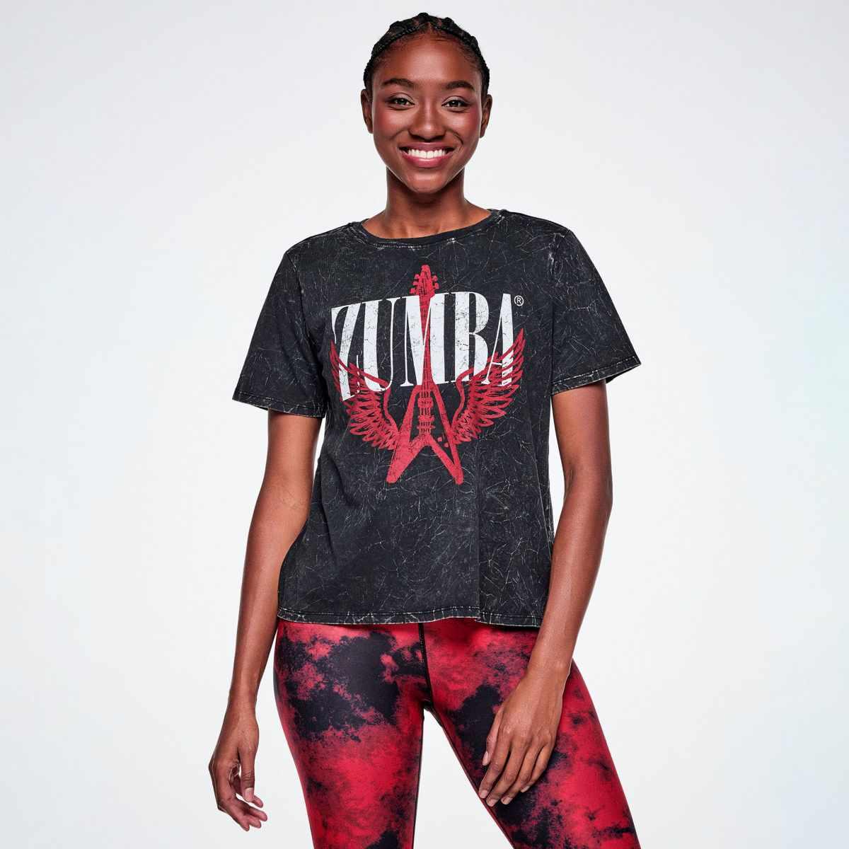 Rock 'n' Roll Loose Crew Neck Tee