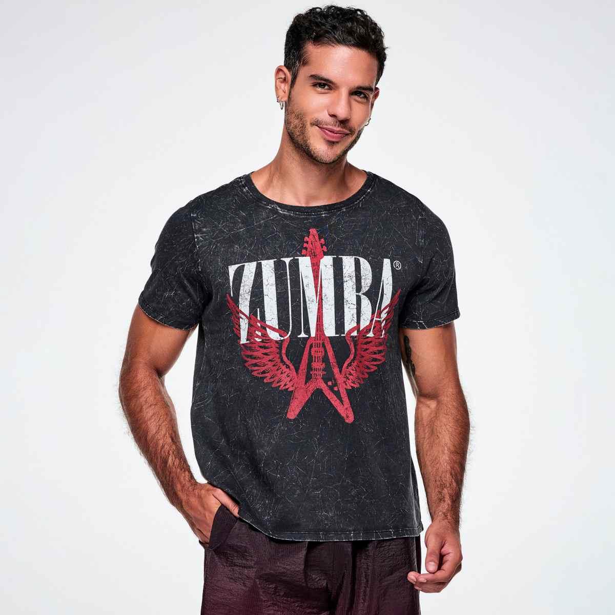 Rock 'n' Roll Loose Crew Neck Tee