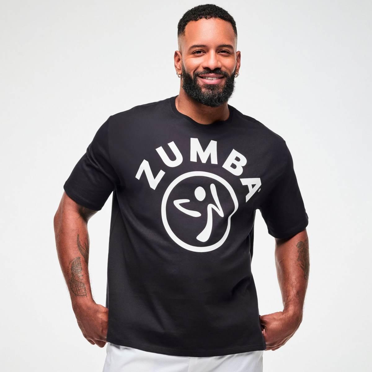 Zumba Basic Boxy Top - Black