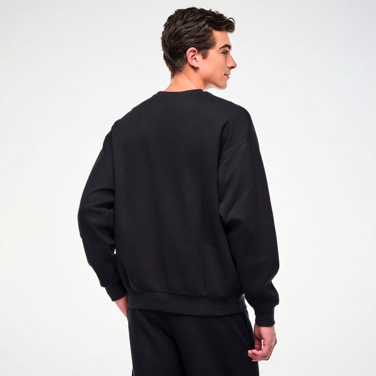 Zumba Basic Oversized Waffle Sweatshirt