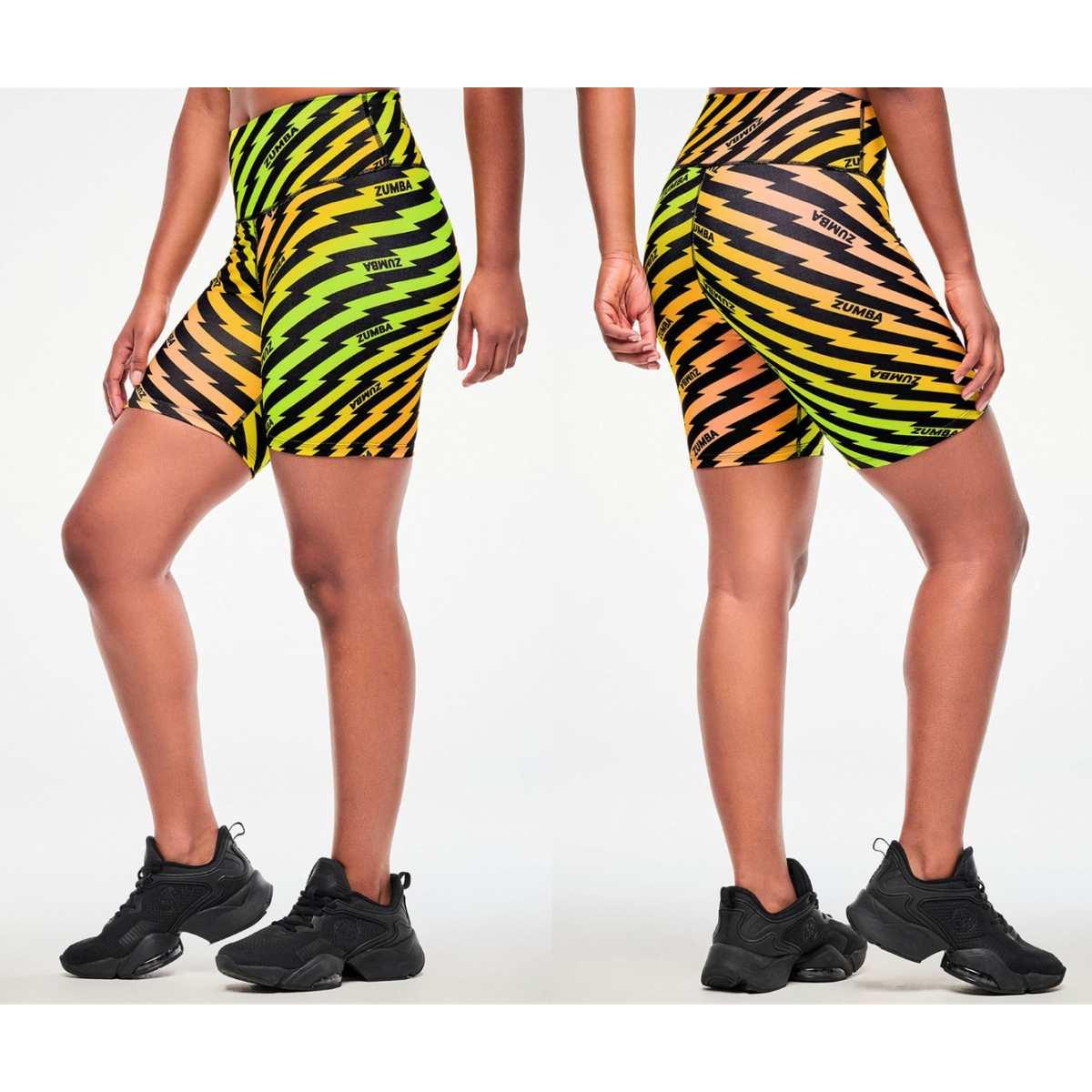 Electric Feel Z-Lift High Waisted Biker Shorts