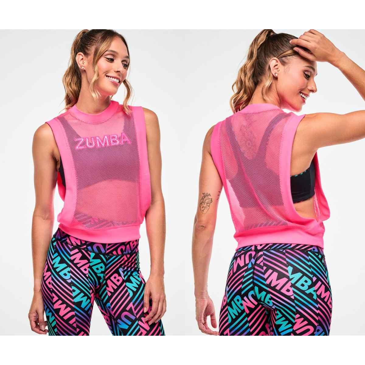 Electric Feel Mesh Tank