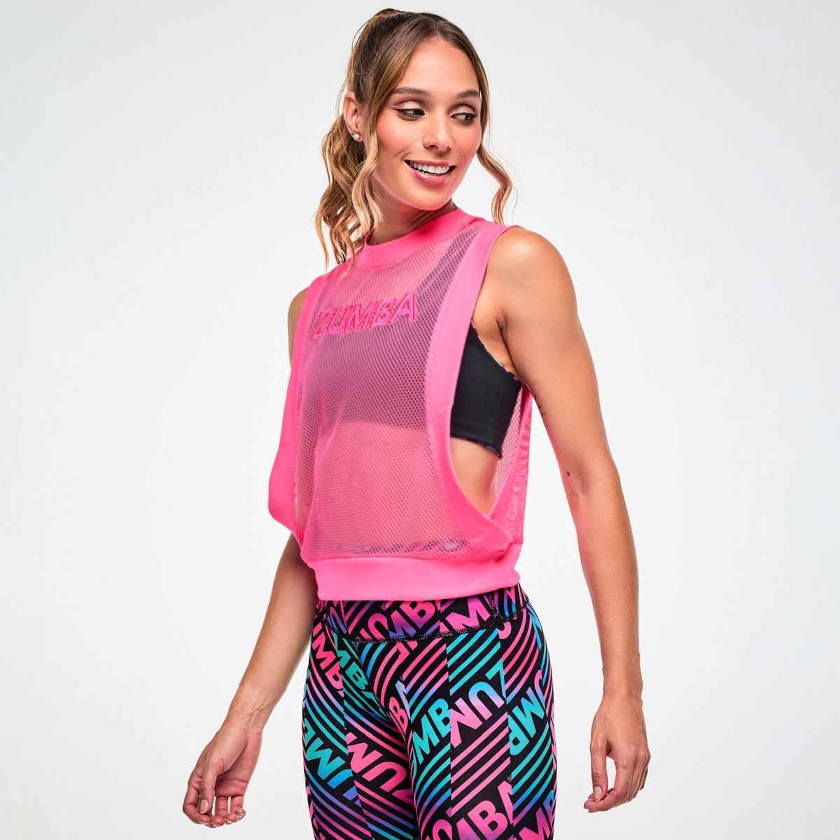 Electric Feel Mesh Tank